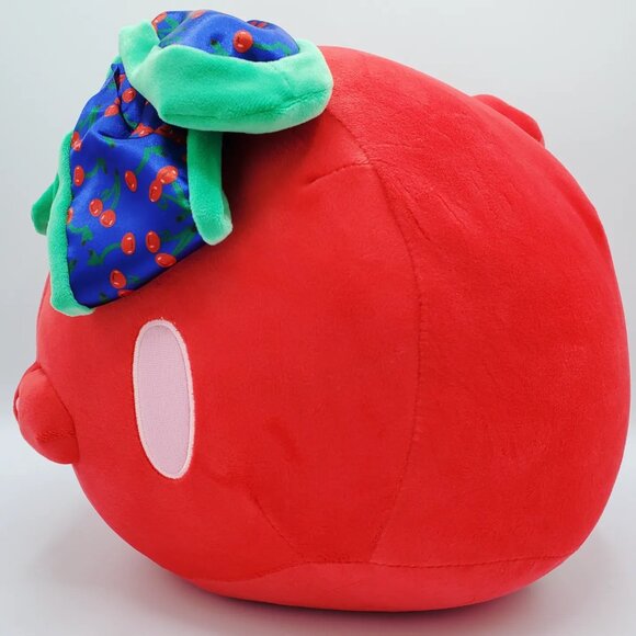 Chax GP Rabbit Manju Plush (Cherry Pattern Red) - Picture 2 of 6